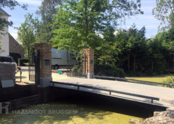 super slanke bruggen toegangsbruggen van Haasnoot Bruggen