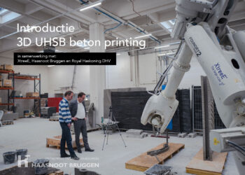 3d large scale beton uhsb printing in Nederland